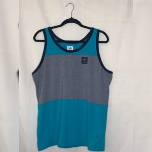 Blue & Grey Adidas Tank
